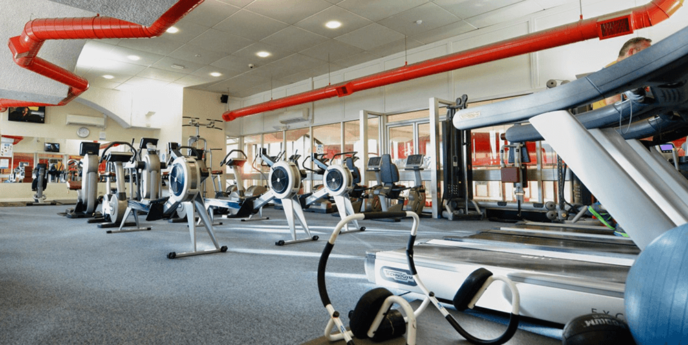 Mill House Gym showing gym equipment