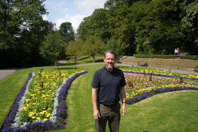 Councillor gary allen in ward jackson park