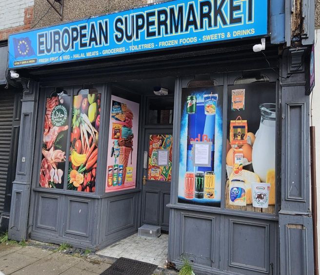 The European Supermarket in Murray Street