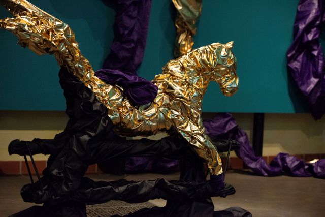 A view of the exhibition