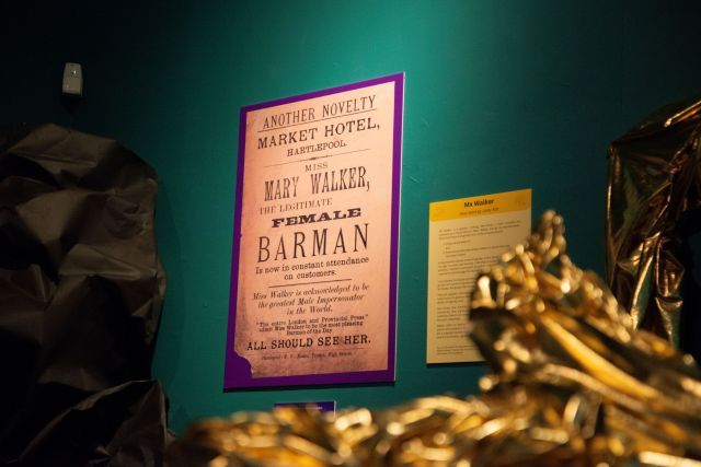 A view of the exhibition