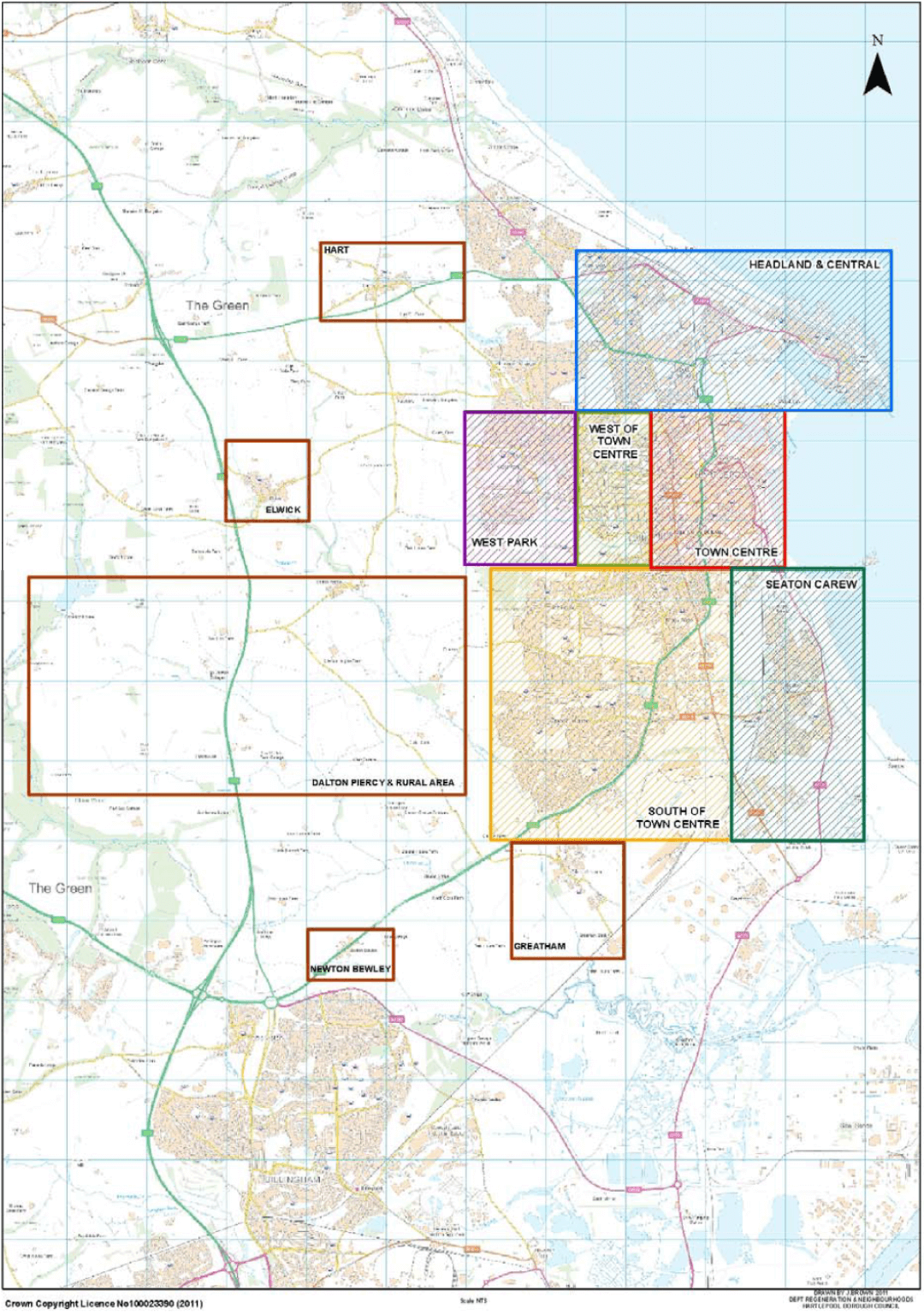 map highlight areas of locally listed buildings