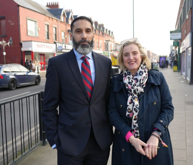 Haani Hasnain and Councillor Pamela Hargreaves