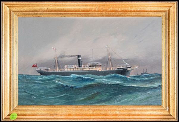 Ss wensleydale 1904 herbert henry crane c the mercantile marine memorial trust