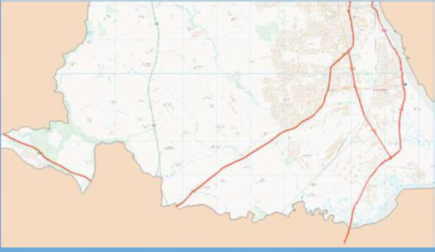 Southern area map 3